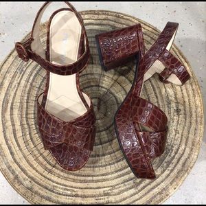 Prada Platform Sandal Heels